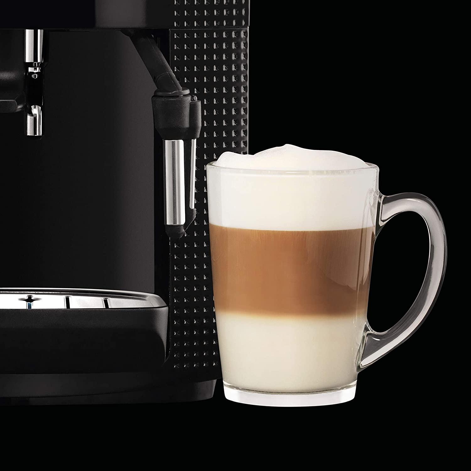 Máy Pha Cà Phê Tự Động KRUPS EA 8108, Máy Pha Café Hạt, Espresso, Cappuccino Mini, 1450W, Bình Chứa 1.8L, Nhập Khẩu