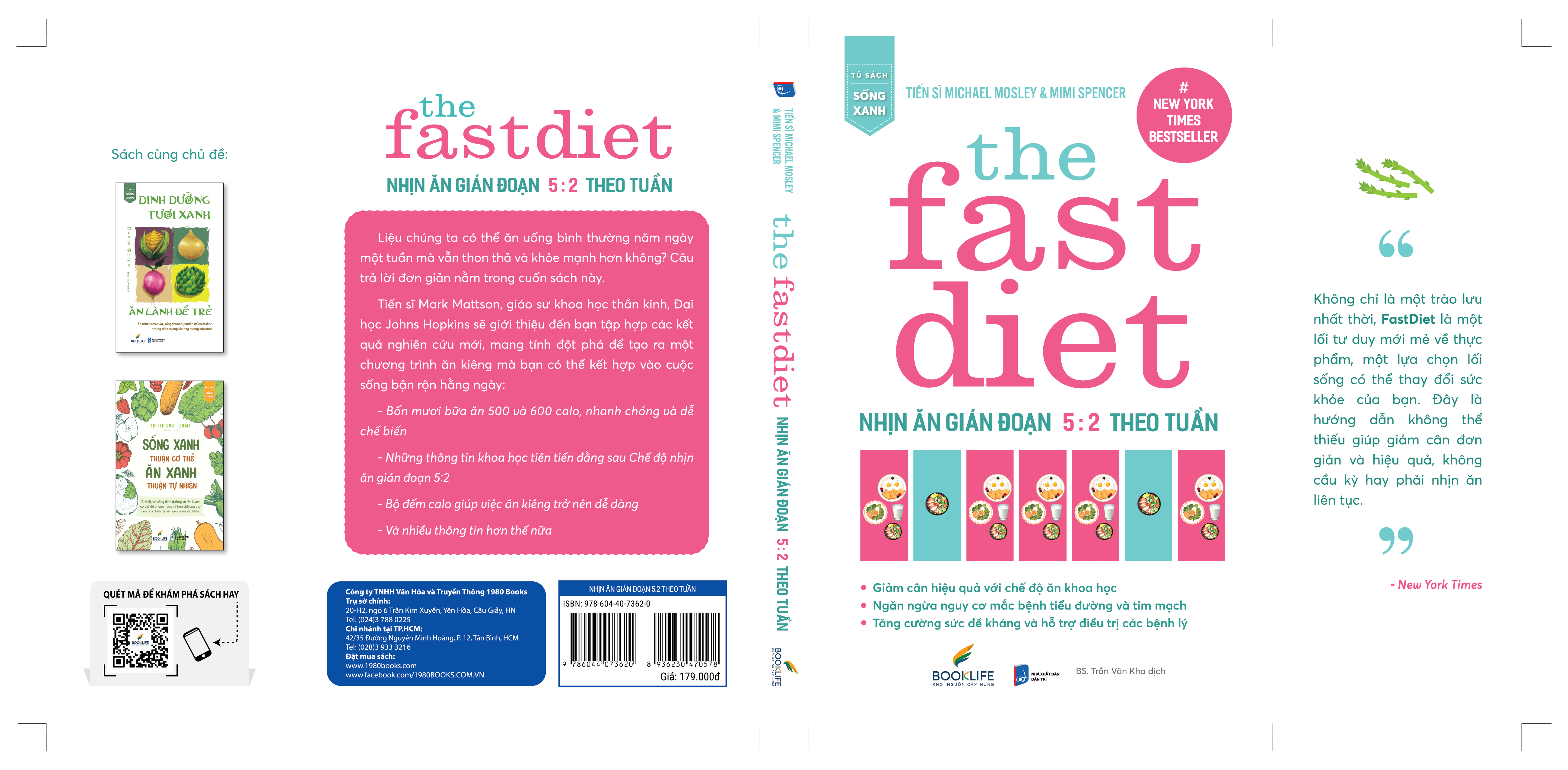 The Fast Diet – Nhịn Ăn Gián Đoạn 5:2 Theo Tuần