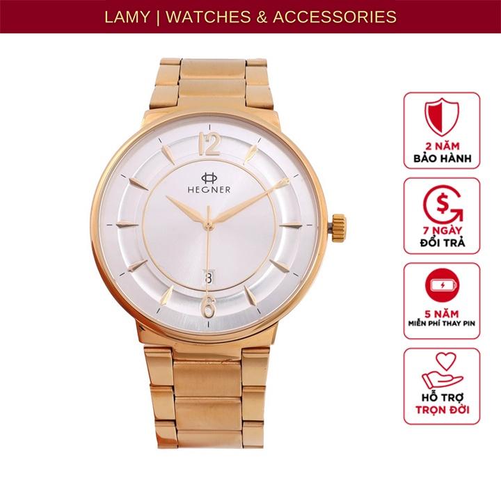 Đồng hồ Nam Hegner Slimline Gold 5051MG - Lamy watch