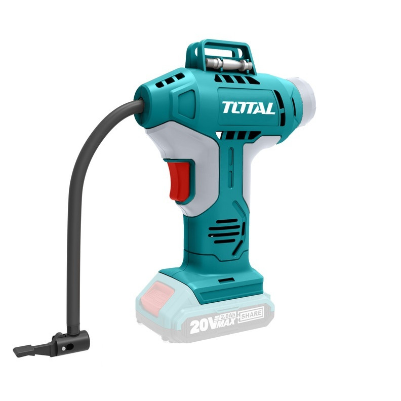 Máy bơm hơi cầm tay tự động pin Lithium TACLI2001