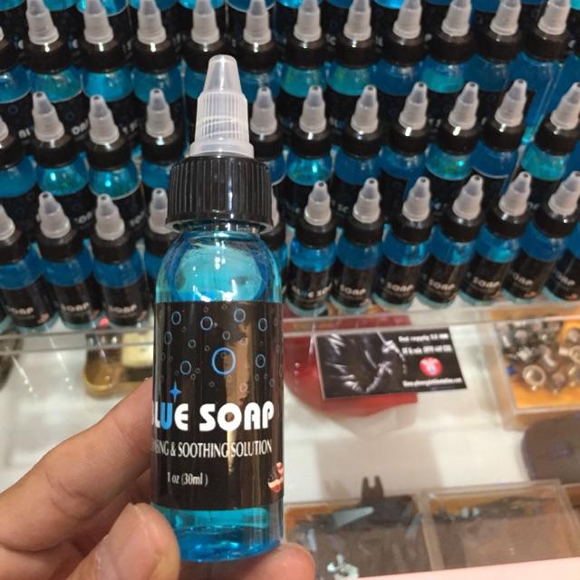 Chất vệ sinh sau khi xăm Blue soap 30ml