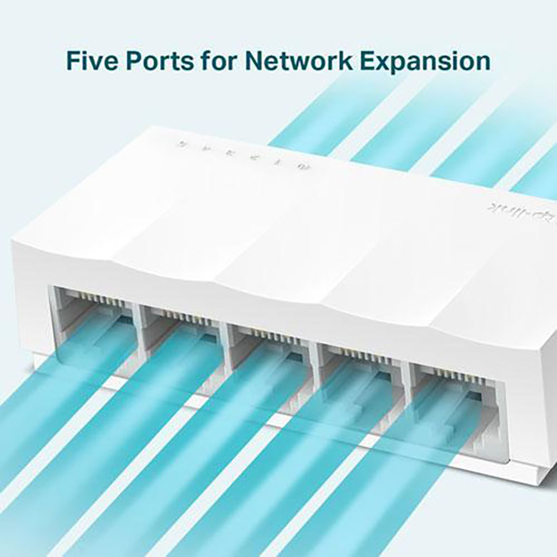 Router Wifi/Switch TP-Link LS1005 5-Port 10/100Mbps-HÀNG CHÍNH HÃNG
