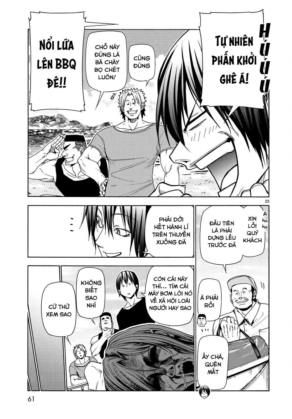 cô gái thích lặn - grand blue chapter 41 24