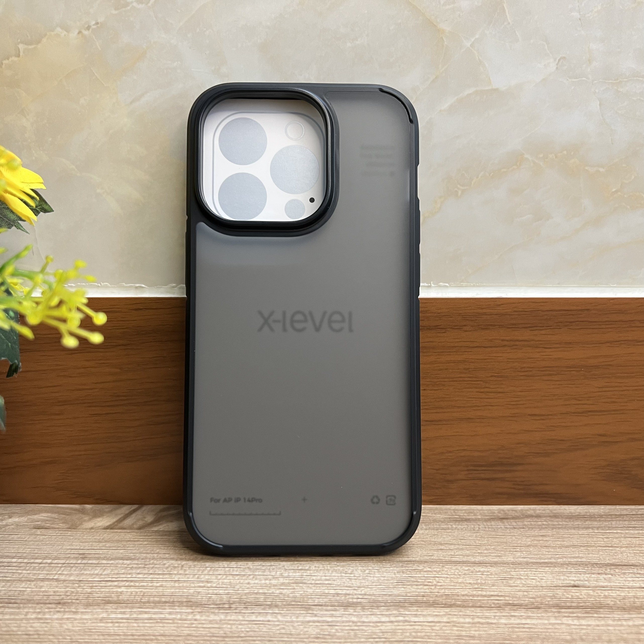 Ốp lưng X-level Frosted Sand dành cho iPhone 14 Pro Max lưng nhám mờ - hàng chính hãng