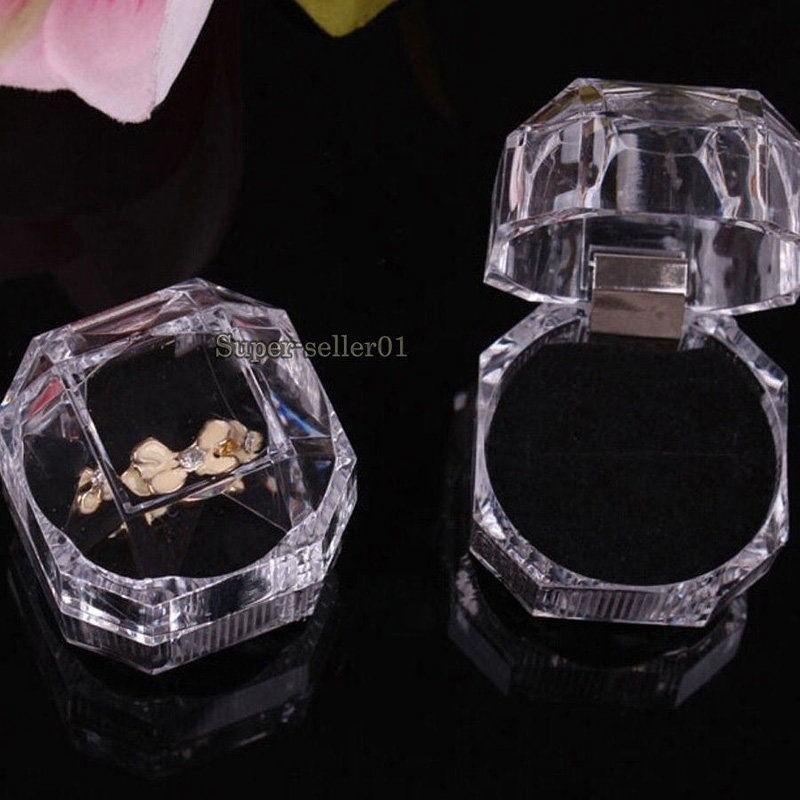 Hộp nhẫn tròn đựng trang sức-t37