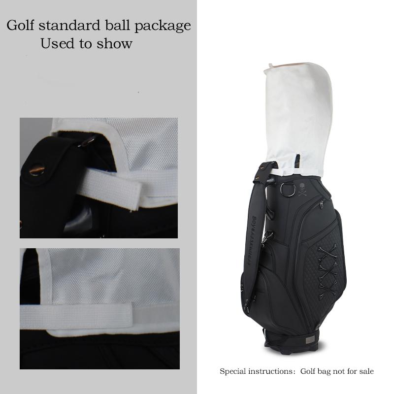Túi golf nắp chống nước chống nước bảo vệ mũ bảo vệ có thể điều chỉnh bằng vải nylon nylon Color: Black