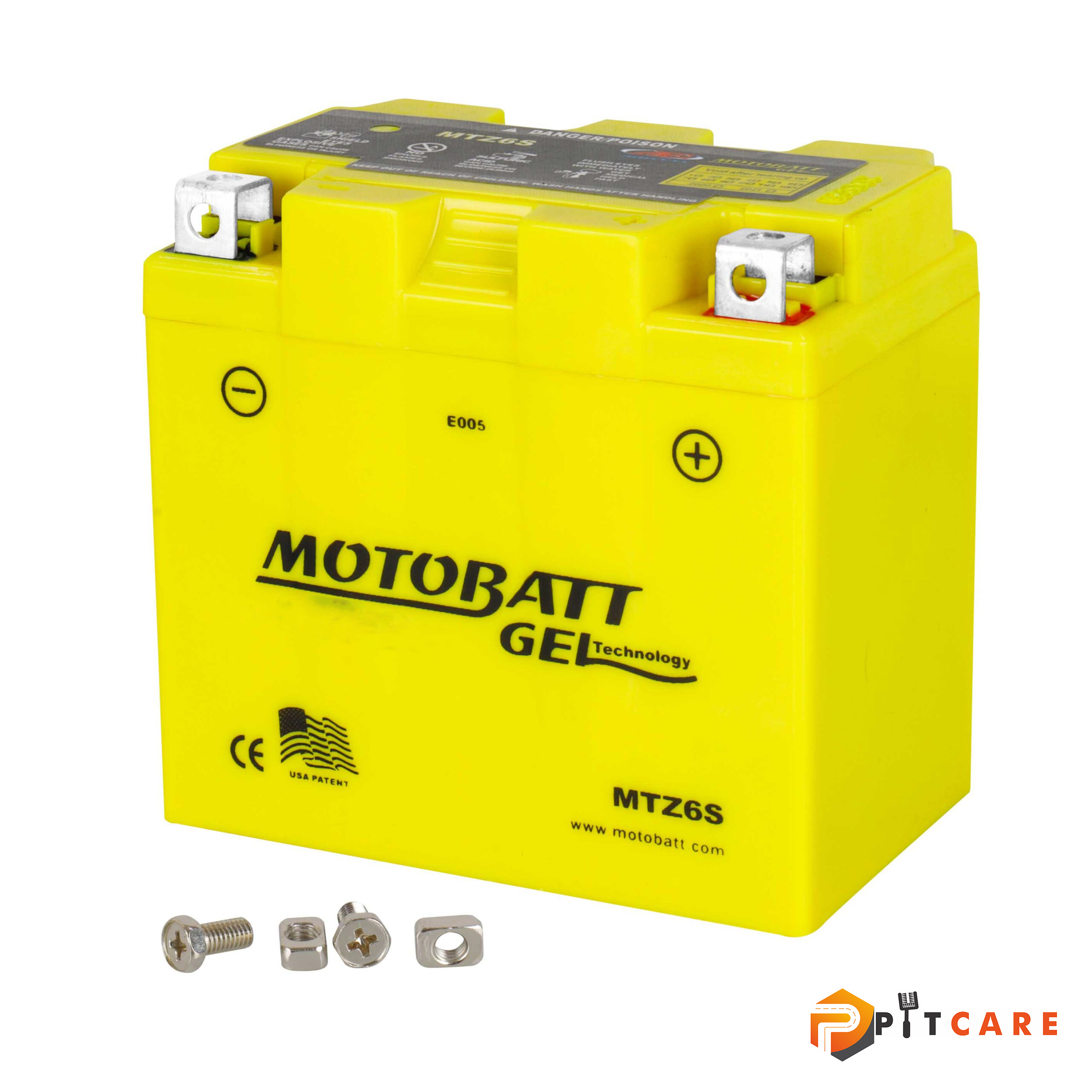 Bình Ắc Quy GEL MotoBatt MTZ6S 12V 5Ah CCA95 Cho Nhiều Mẫu Xe Thông Dụng