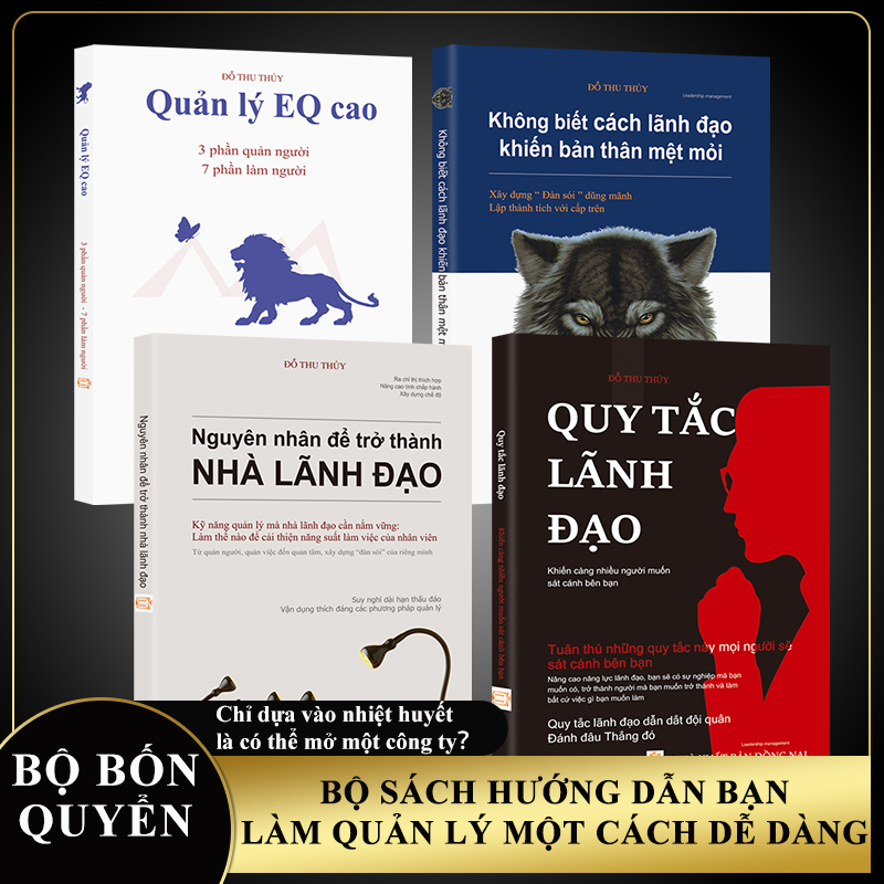 Combo Sách Quy tắc thành công của người quản lý