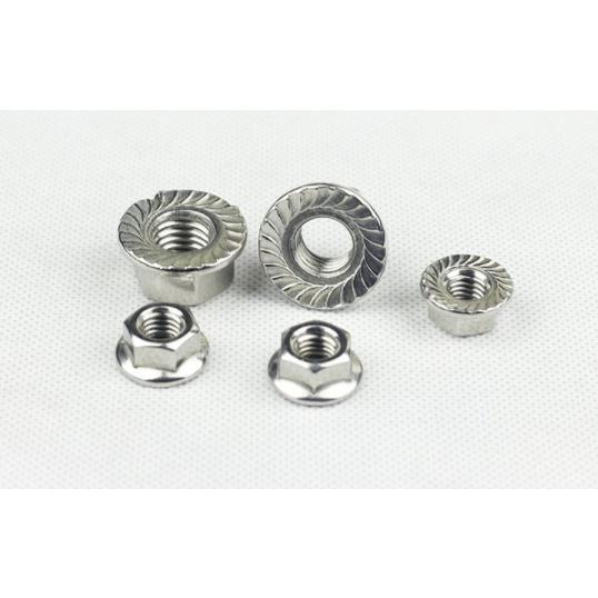 Ecu inox liền long đen M4-M8 Combo 100 chiếc