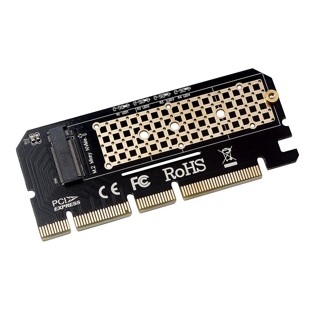 M.2 NVMe SSD NGFF TO PCI-e 3.0 16x adapter M-Key interface card Full speed