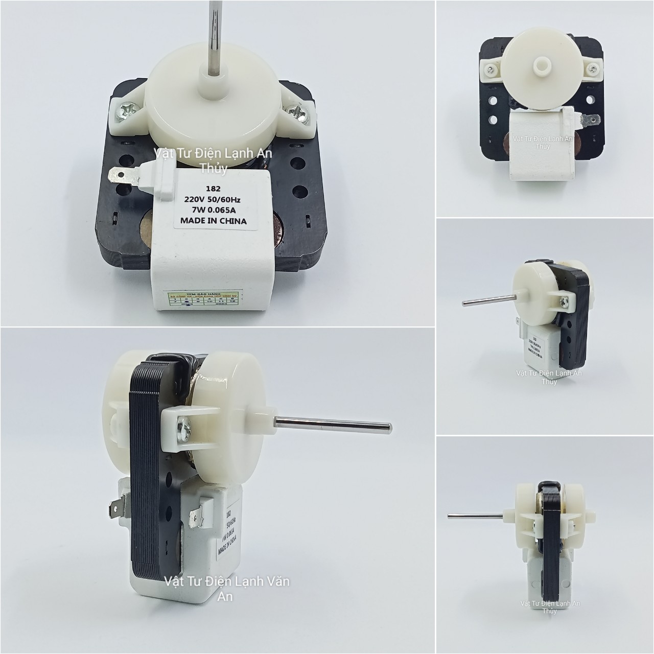 Quạt tủ lạnh Sanyo mỏng 182 - Mô tơ quạt gió tủ lạnh Sanyo mỏng 182