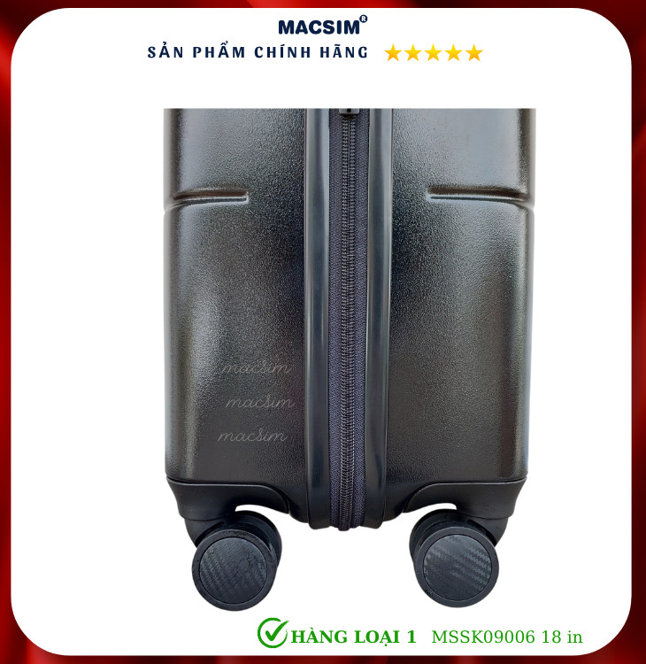 Vali cao cấp Macsim Seek MSSK09006 - Size 18 inch Hàng loại 1