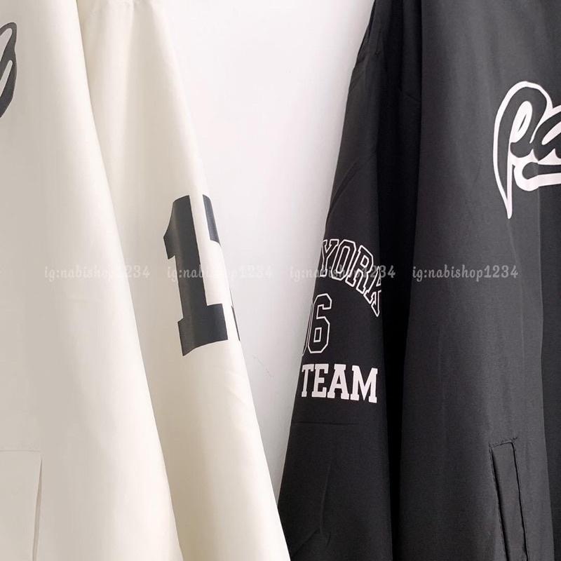 Áo khoác bomber bóng chày dù 2 lớp lót das unisex ulzzang nam nữ