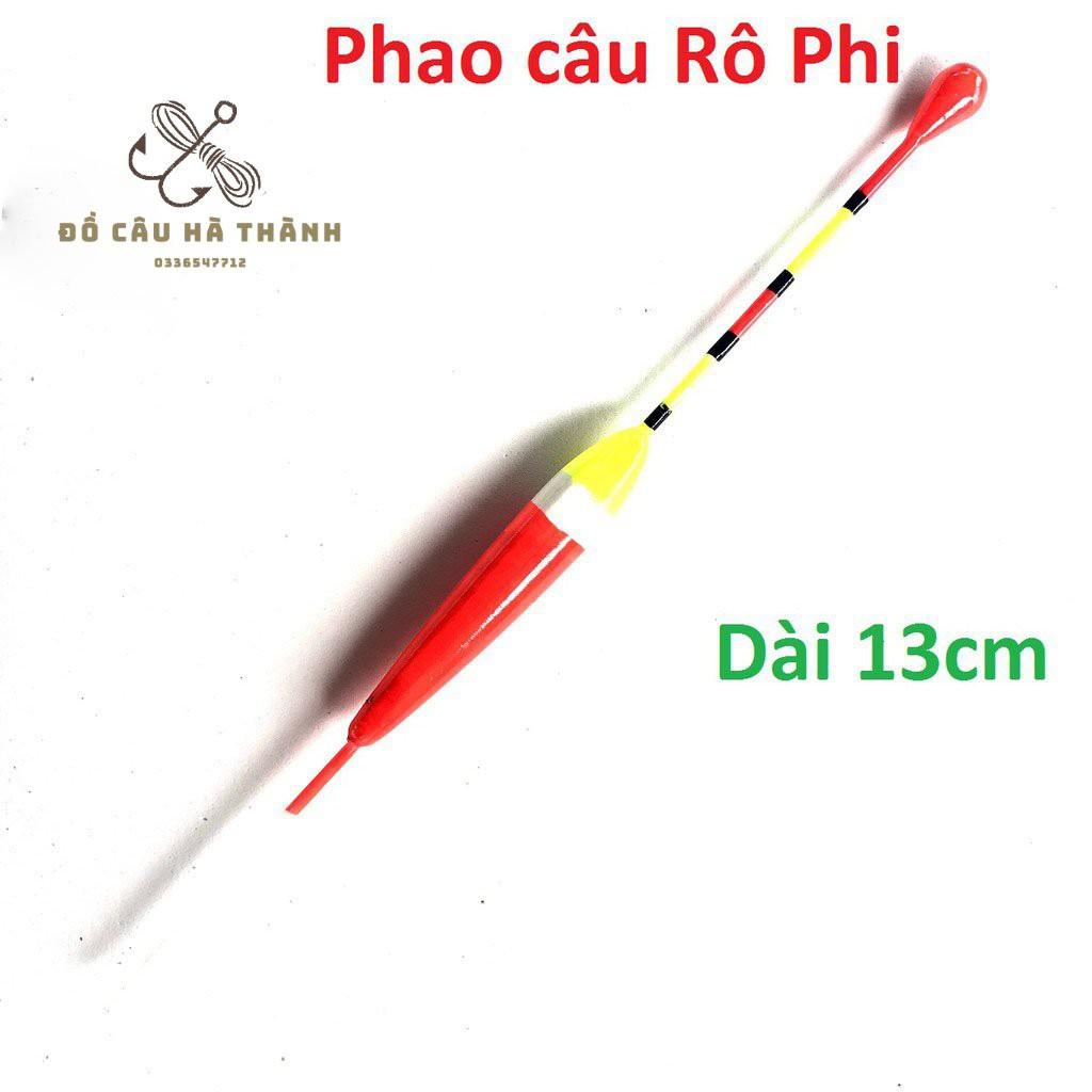 Phao câu đài T1999 Vàng Đỏ,siêu bền , Chuyên câu rô , dài 13cm