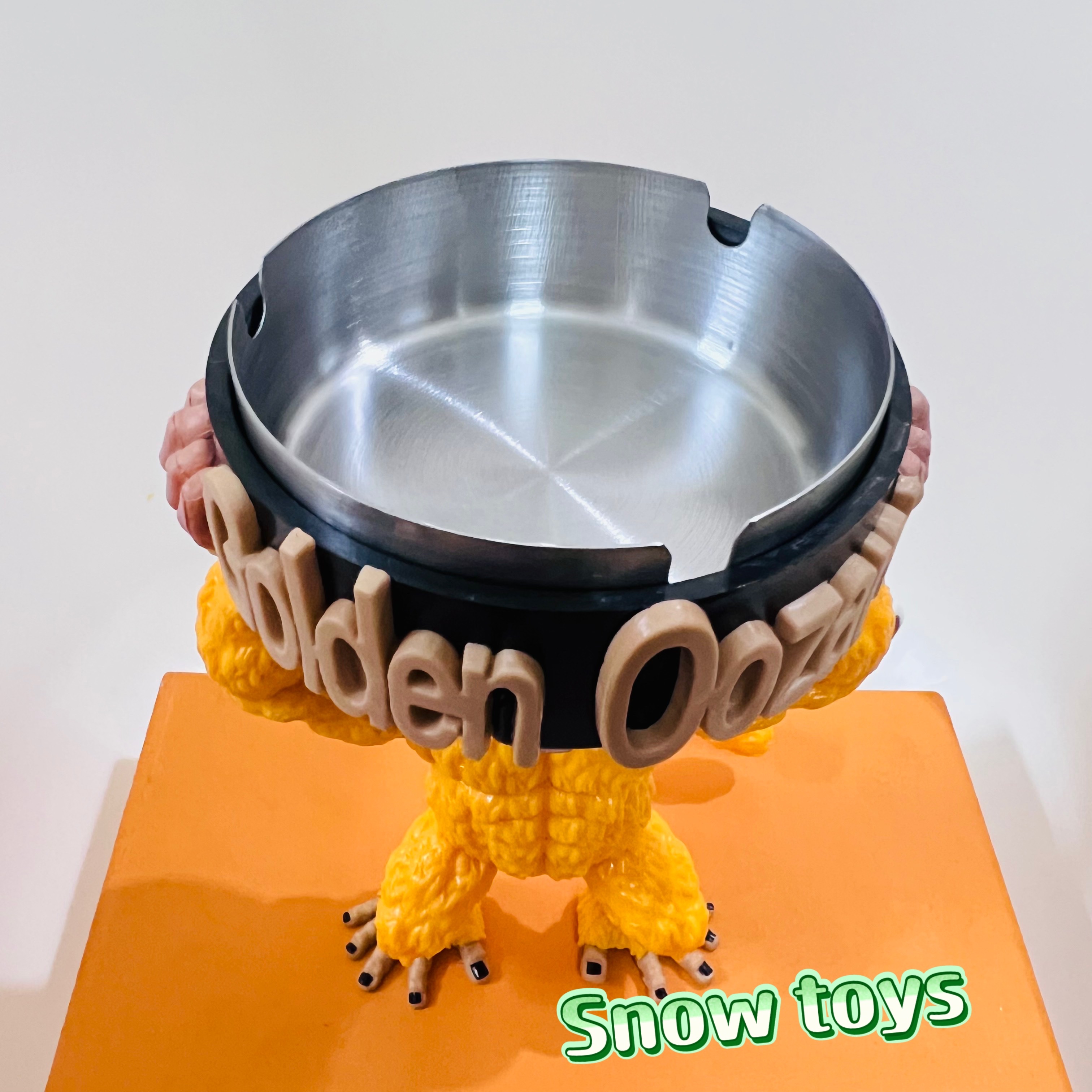 Mô hình Dragon ball GT - Mô hình Goku Super Saiyan 4 hóa khỉ vàng - Gạt tàn khỉ vàng Goku SSJ4 OOZARU - Cao 15~17cm