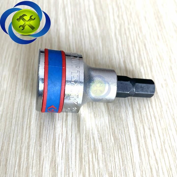 Tuýp lục giác 7mm Kingtony 402507 loại 1/2 dài 60mm