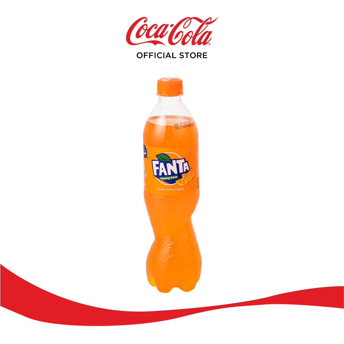 Lốc 24 Chai Nước Giải Khát Có Gas Fanta Cam (600ml / Chai)