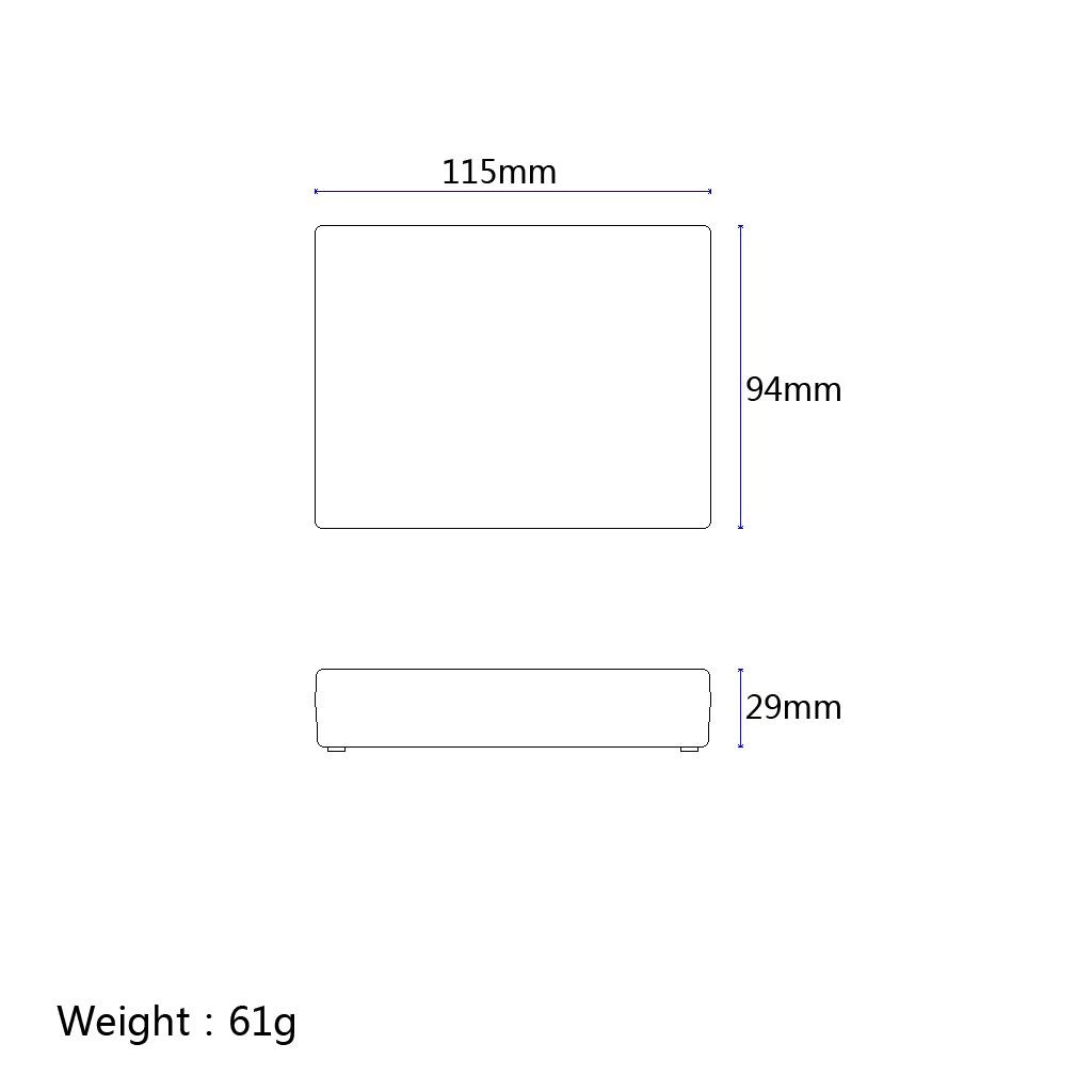 Magnetic Soundhole Pickup for Acoustic Guitar EQ with 6.35mm Output Endpin Jack