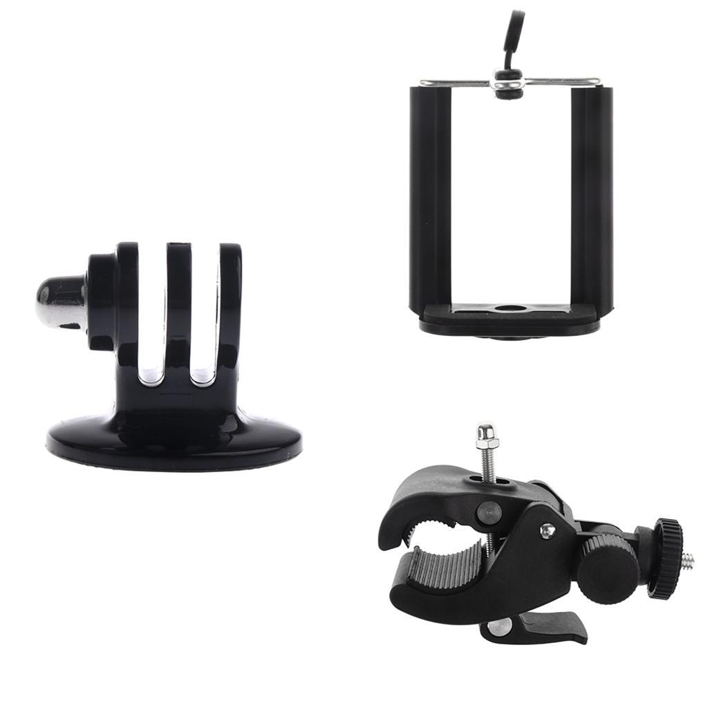 3 in 1 Bike Tripod Mount Holder for SmartPhone Sports Camera Card Camera