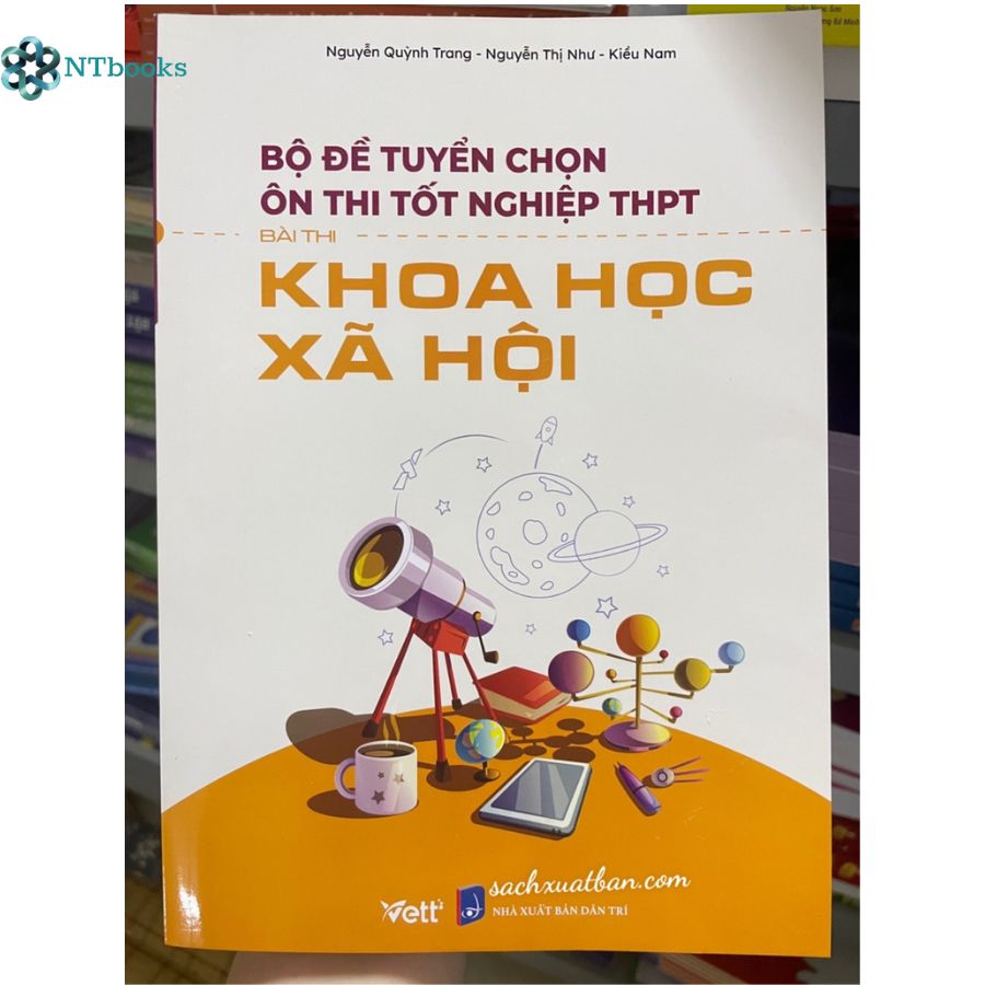 Combo 5 cuốn Bộ đề tuyển chọn ôn thi tốt nghiệp bài thi THPT Môn Toán + Văn + Anh + Khoa học tự nhiên + Khoa học xã hội