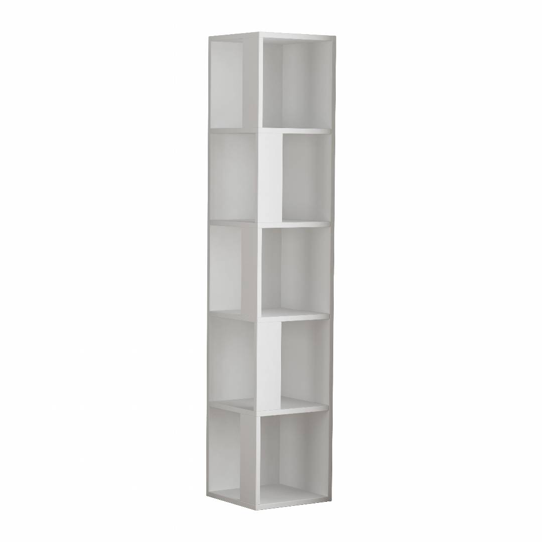 Kệ sách gỗ hiện đại SMLIFE Baltic  | Gỗ MDF dày 17mm chống ẩm | D31.7xR31.7xC160cm