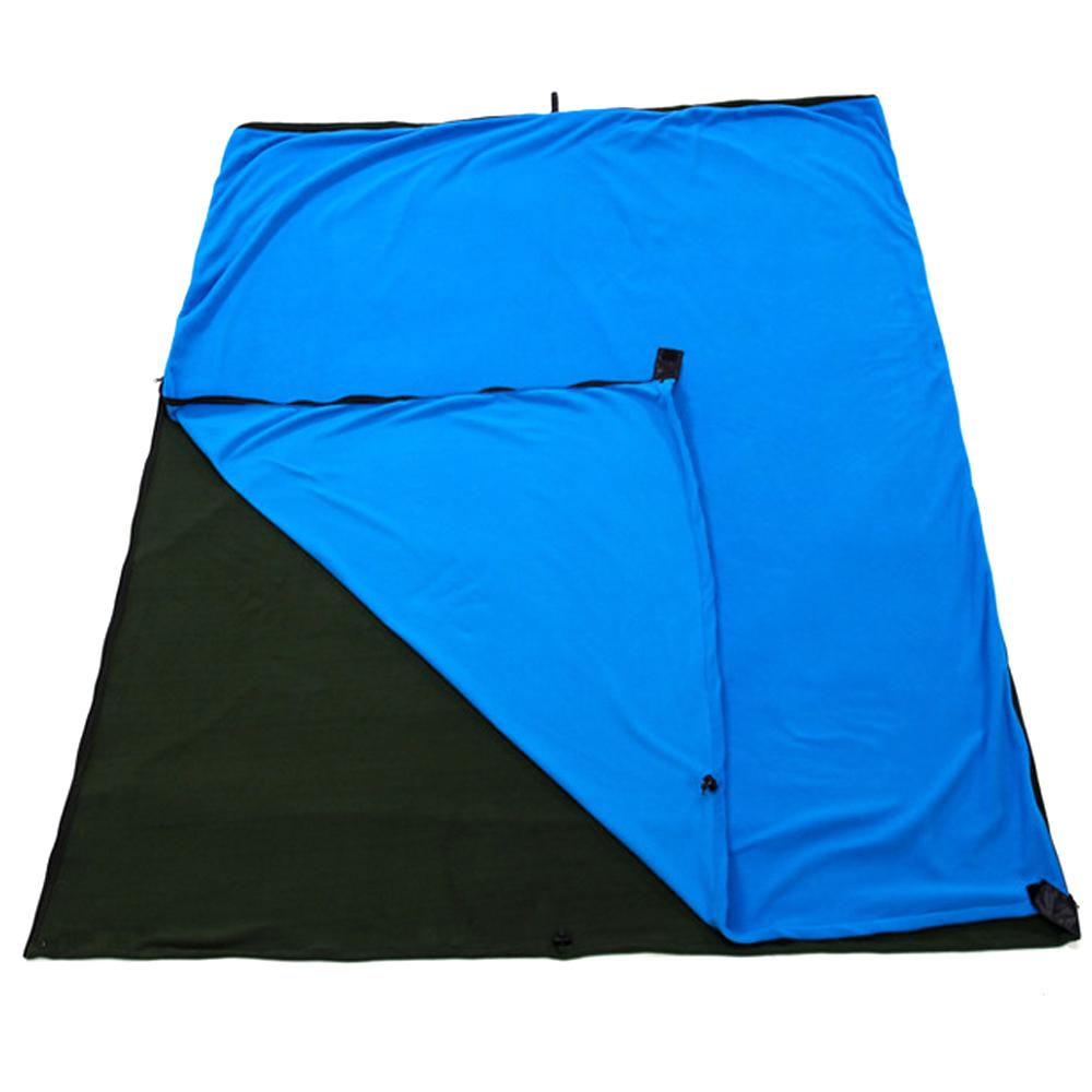 Outdoor Sleeping Bags Portable Emergency Sleeping Bag Light-weight Fleece Sleeping Bag for Camping Travel Hiking