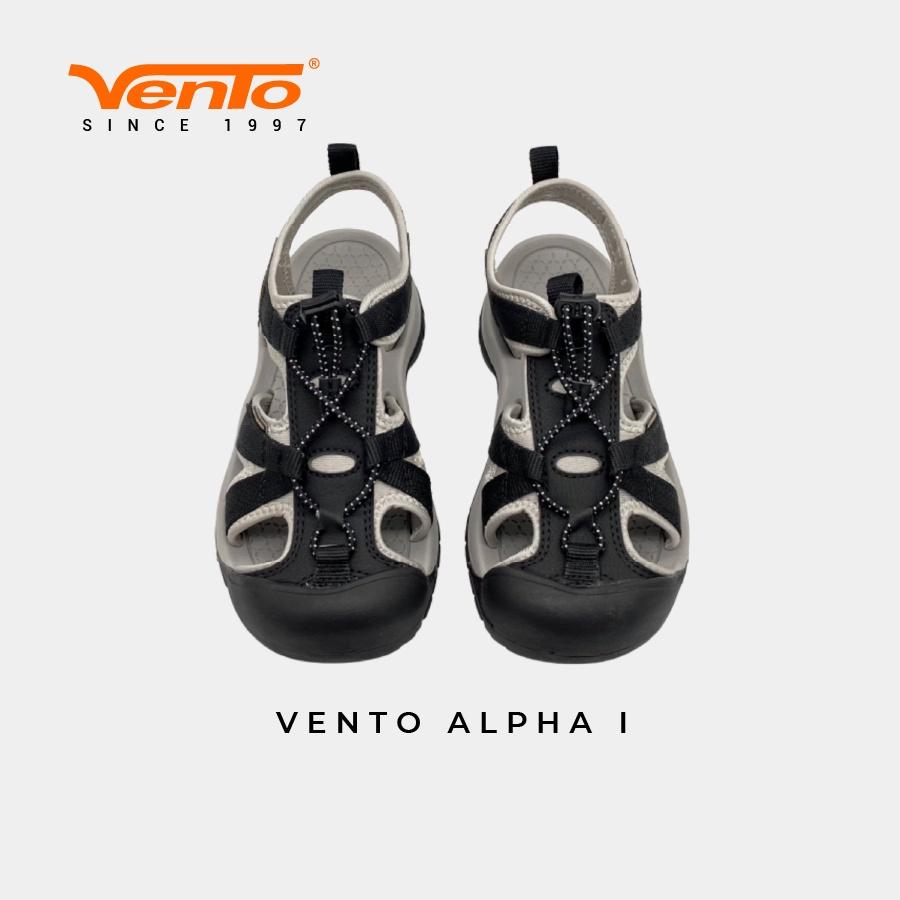 Giày dép Sandals Vento ALPHA I Teen/Trẻ em màu Đen đi học/đi dã ngoại/đi chơi SD08001