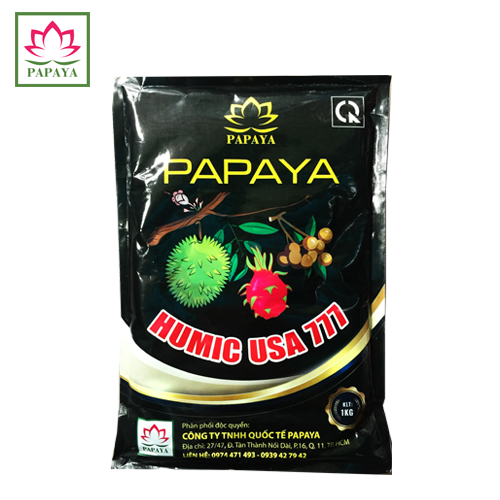 Phân bón vi lượng Humic USA 777 loại 1kg Kích Rễ - Giải Độc