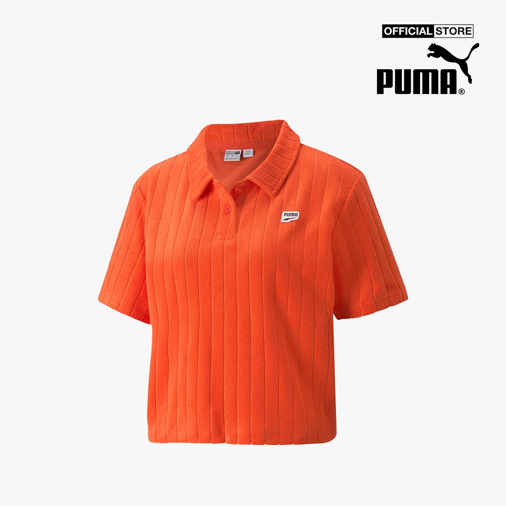 PUMA - Áo thun polo nữ Downtown Towelling 533589