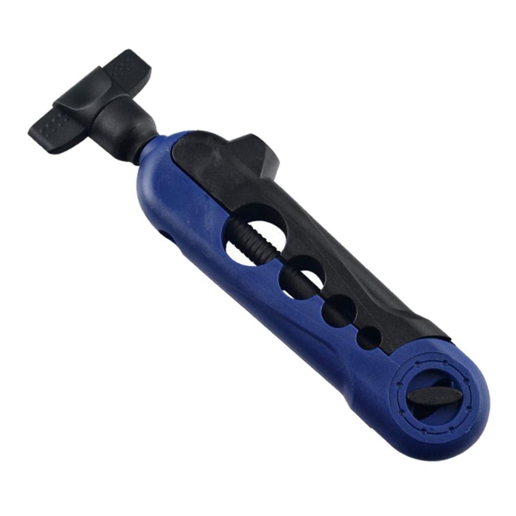 Mini Portable Fishing Line Spooler Fishing Reel Winder Adjustable Black