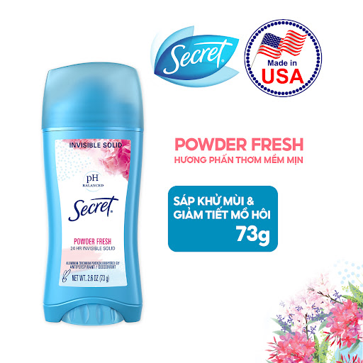 Sáp khử mùi Secret Powder Fresh 73g - USA