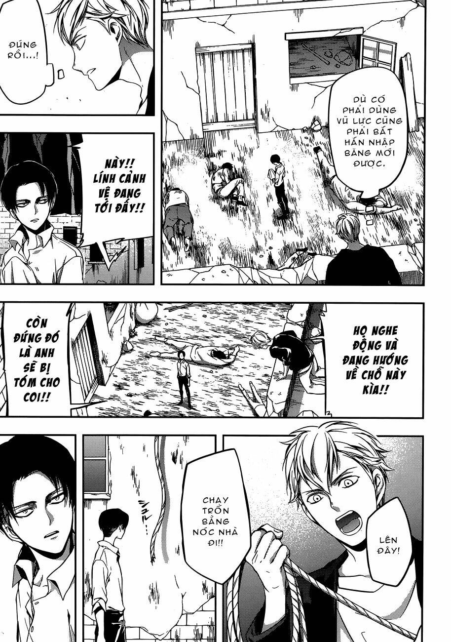 gã côn đồ thế giới ngầm và đội trưởng quân trinh sát chapter 8.5 9
