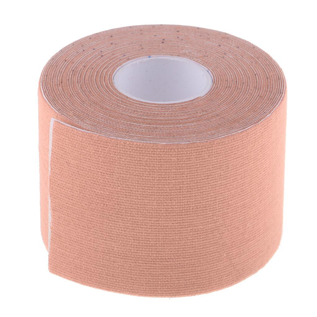 3xCotton Sports Fitness Elastic Adhesive Kinesiology Tape Workout Skin Color