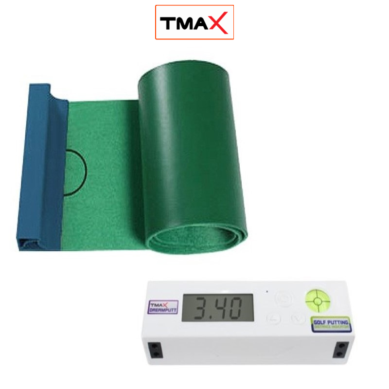 Máy Đo Khoảng Cách và thảm tập Putting TMAX DREAMPUTT SET. Hỗ Trợ Luyện Tập Putting Và Phân Tích Green Hiệu Quả.