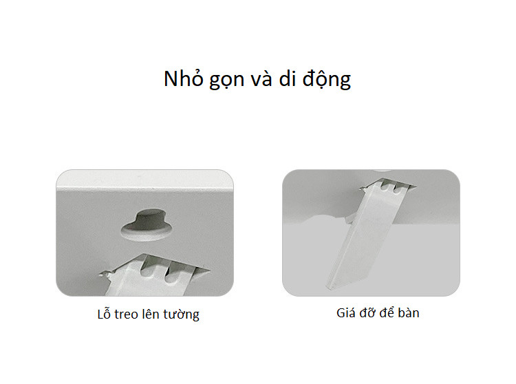 Hình ảnh Đồng hồ để bàn sạc điện màn hình hiển thị led cao cấp tích hợp 2 chế độ ánh sáng ( Tặng kèm 04 nút kẹp đa năng ngẫu nhiên )