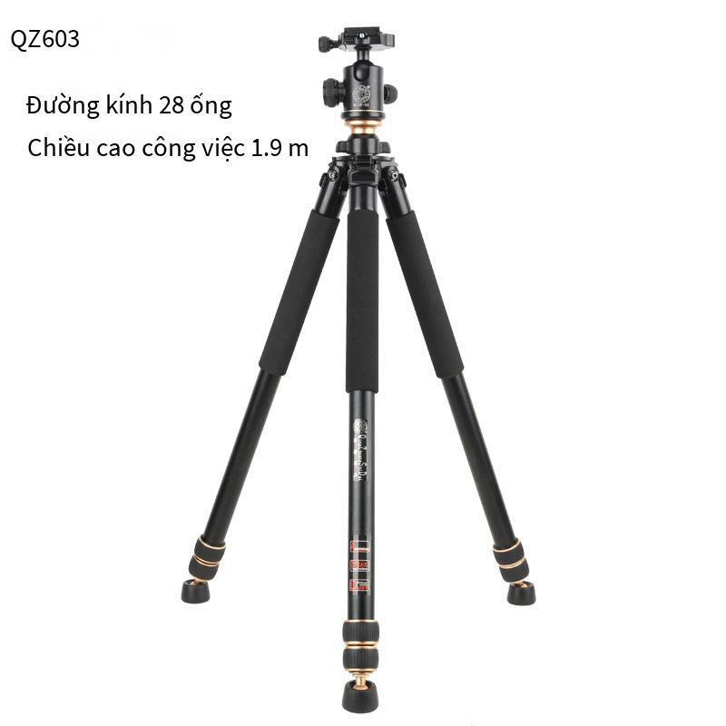 Phong cách mới nhất thời đại tải nhẹ Q603 hợp kim nhôm 1.9m Chân máy ảnh SLR chân máy ảnh chụp ảnh tùy chỉnh