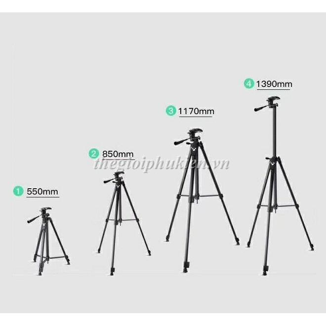 Tripod dành cho máy ảnh, điện thoại Yunfeng-3388