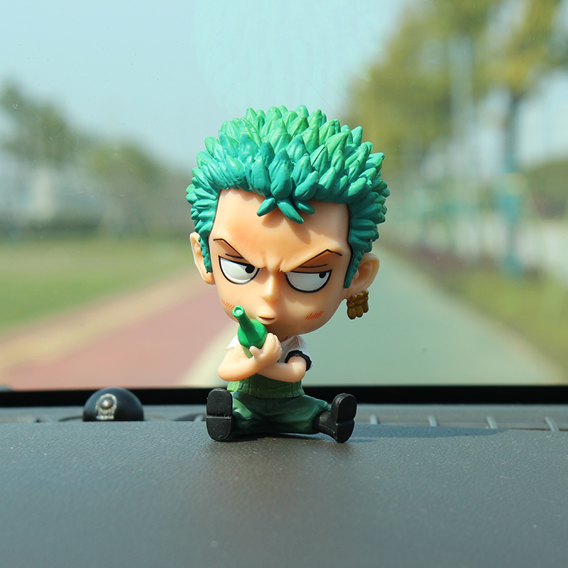 Mô hình Roronoa Zoro tóc xanh ngồi 10cm - Mô hình One Piece