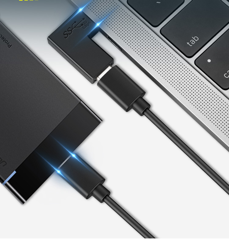 Đầu chuyển Thunderbolt 3 usb type-c ra type-c hỗ trợ kết nối màn hình, sạc và truyền dữ liệu