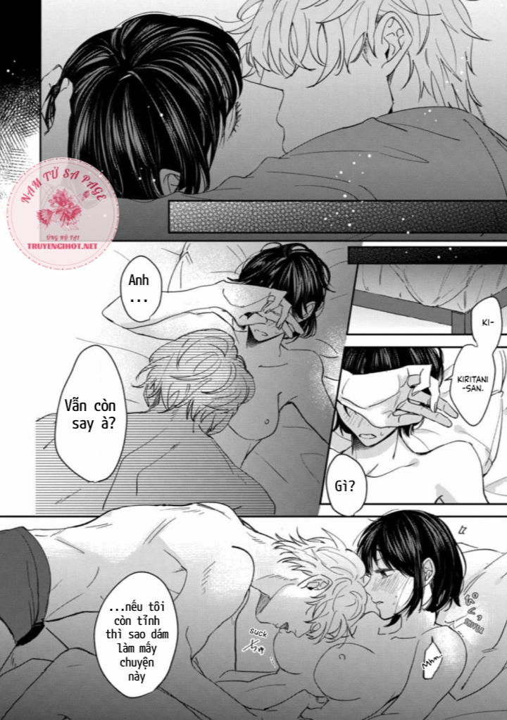 tôi không thể chỉ biết yêu thôi - cấp trên hay soi mói và cấp dưới nghiện mùi chapter 1 34