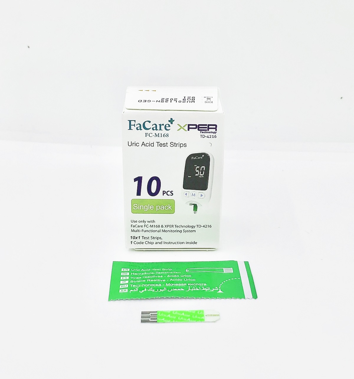 Que thử Axit Uric (Gout) dành cho Máy đo đa năng FaCare 5 trong 1 FC-M168 (TD-4216)