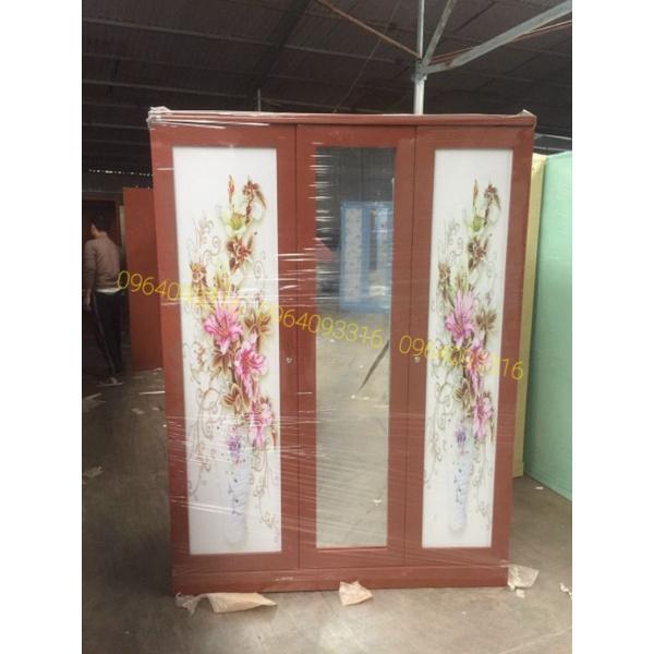 Tủ tôn/tủ quần áo 3 buồng 3D