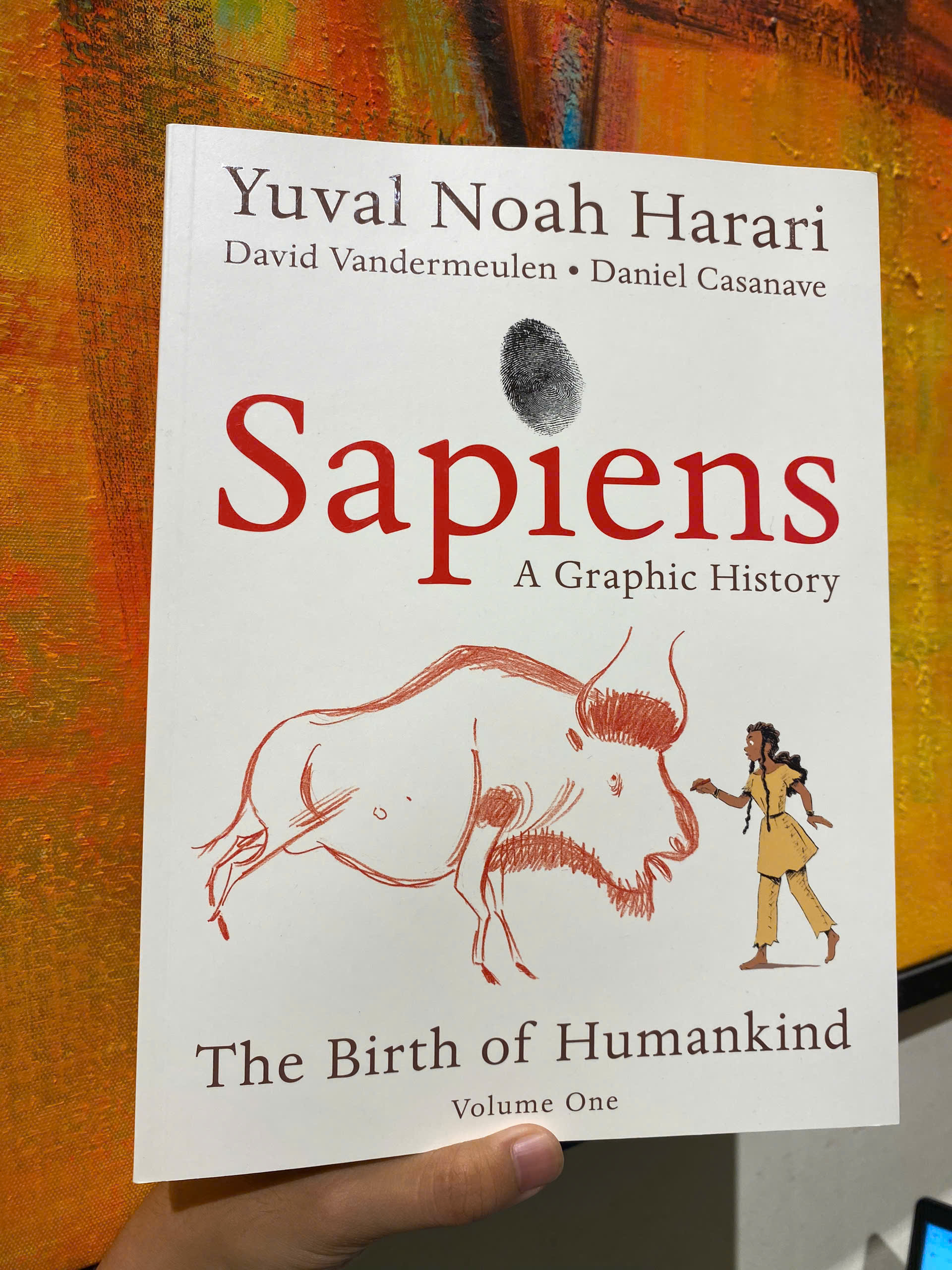 Sách - Sapiens: A Graphic History: The Birth of Humankind (Vol. 1) by Yuval Noah Harari/Paperback &amp; Illustrated - Ngoại văn chính hãng