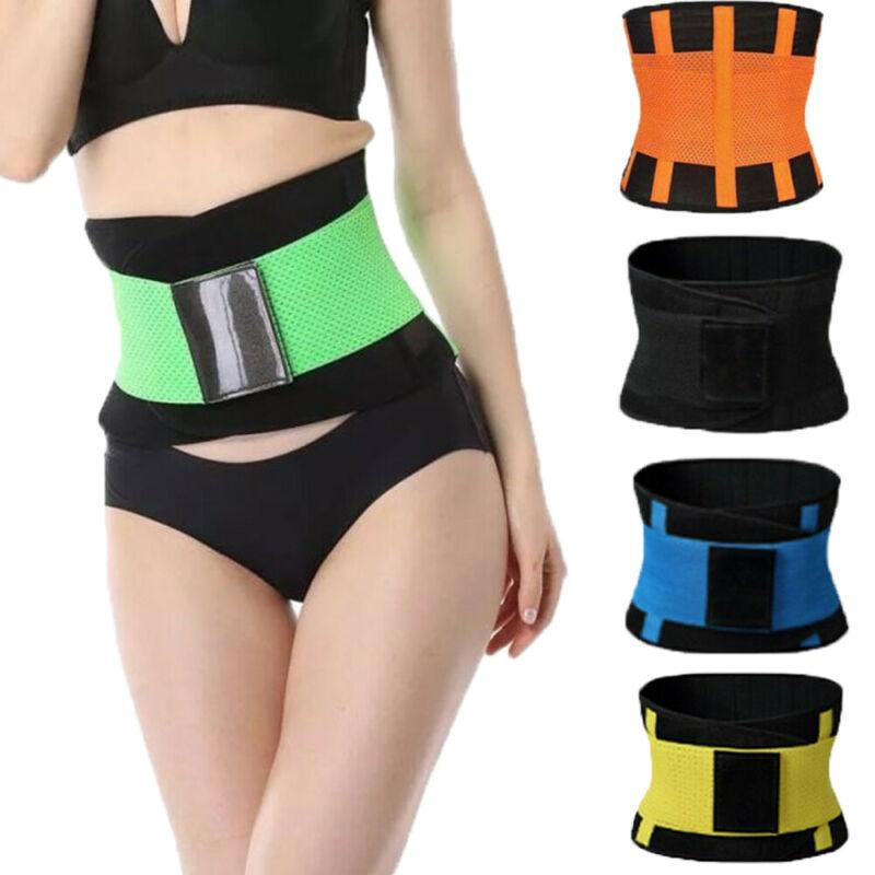 Nam Nữ Unisex Điều Chỉnh Elstiac Thắt Lưng Hỗ Trợ Dây Neoprene Faja Thắt Lưng Mồ Hôi Lưng Dây Tập Thể Dục Dây Eo Huấn Luyện