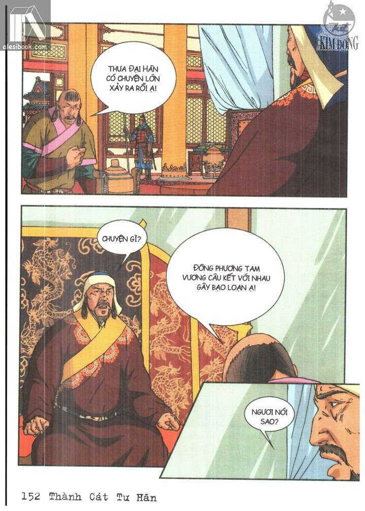 thành cát tư hãn chapter 87 8