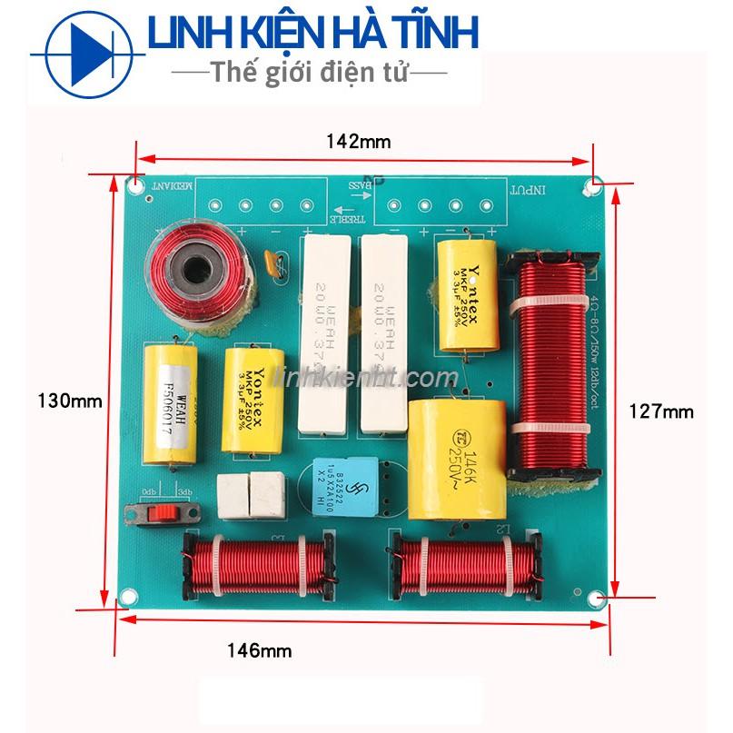 Mạch phân tần KTV loa sân khấu 3 đường tiếng Phân tần 3 Way cao cấp