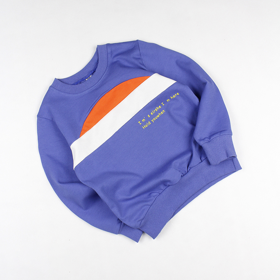 Áo tay dài 0.5-4 tuổi phối 3 màu hàng Quảng Châu cho bé trai từ 8 đến 18 kg 04017-04020