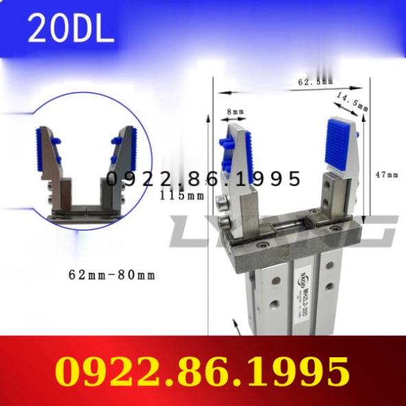 Giá Tốt + Bộ Cố Định Song Song Xi Lanh 16D/20D Kẹp Silicon Mở Rộng Kẹp Đỡ Bên Ngoài hàng mới