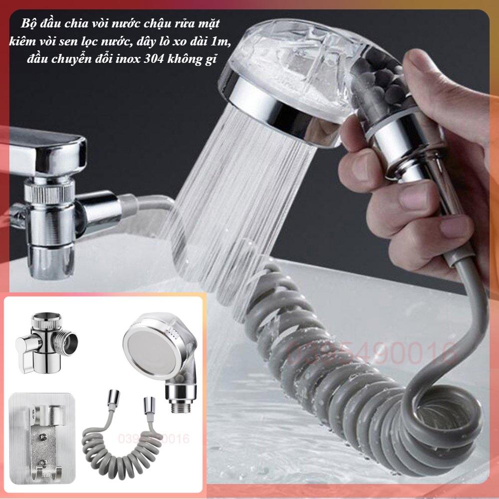 Đầu Nối Vòi Nước 4 Chế Độ Xoay 720 Độ Gắn Bồn Rửa Chén Bát Tiện Dụng Thông Minh Cho Nhà Bếp, Đồng Thau Không Gỉ Sét