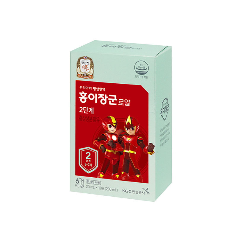 Hồng Sâm Trẻ Em Kgc Cheong Kwan Jang Số 2 (20ml X 30 Gói)